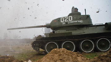 Танк Т-34 музея-заповедника "Сталинградская битва"